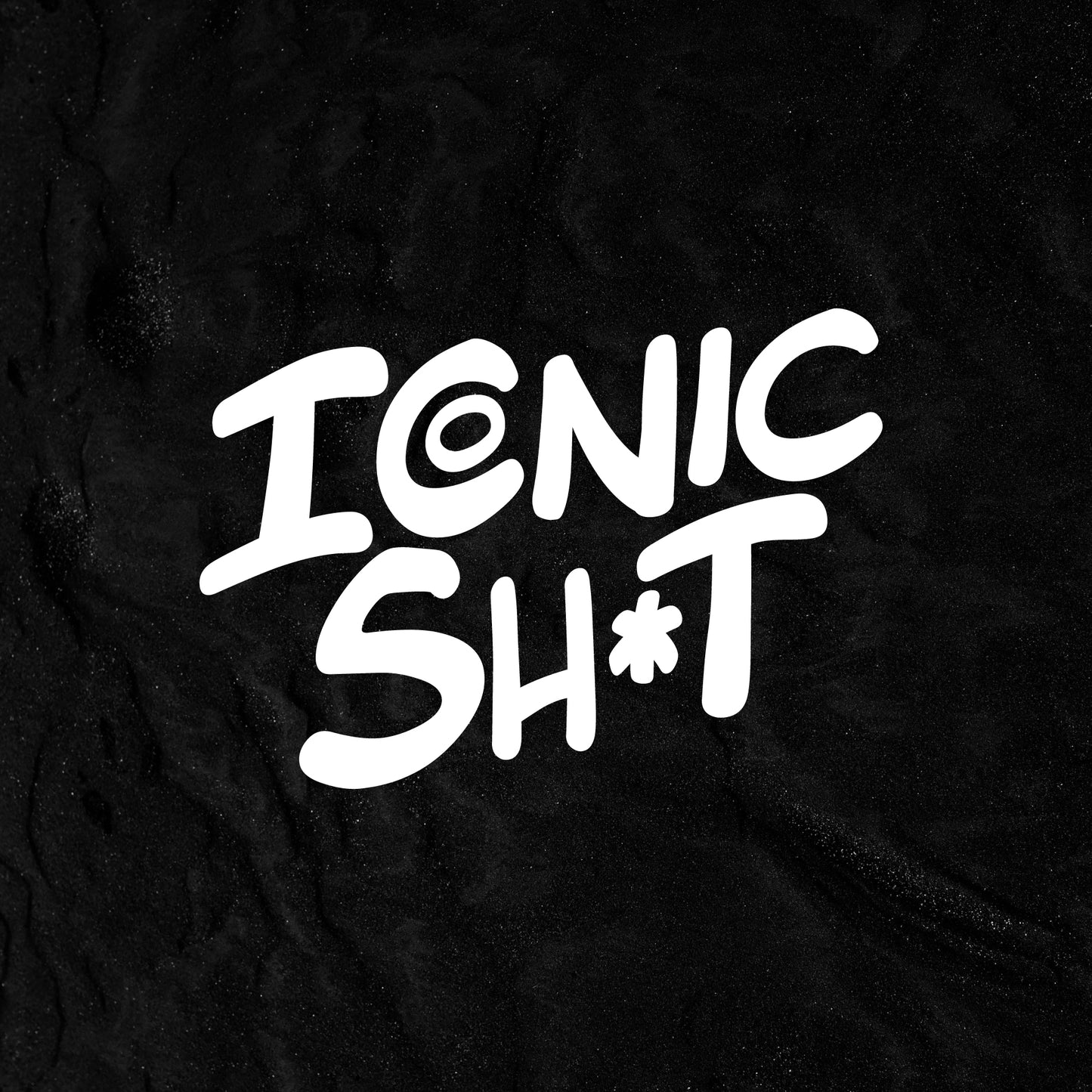 I love to do iconic sh*t - Minimalist Print – Typography Home Decor – Iconic Shit